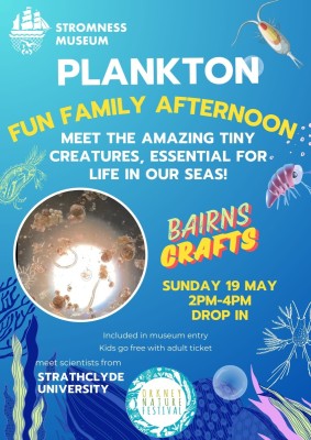 Plankton Family Fun Afternoon for Orkney Nature Festival