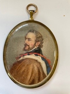 John Rae miniature portrait