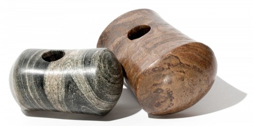 Image showing pestle maceheads from Stromness Museum's collection